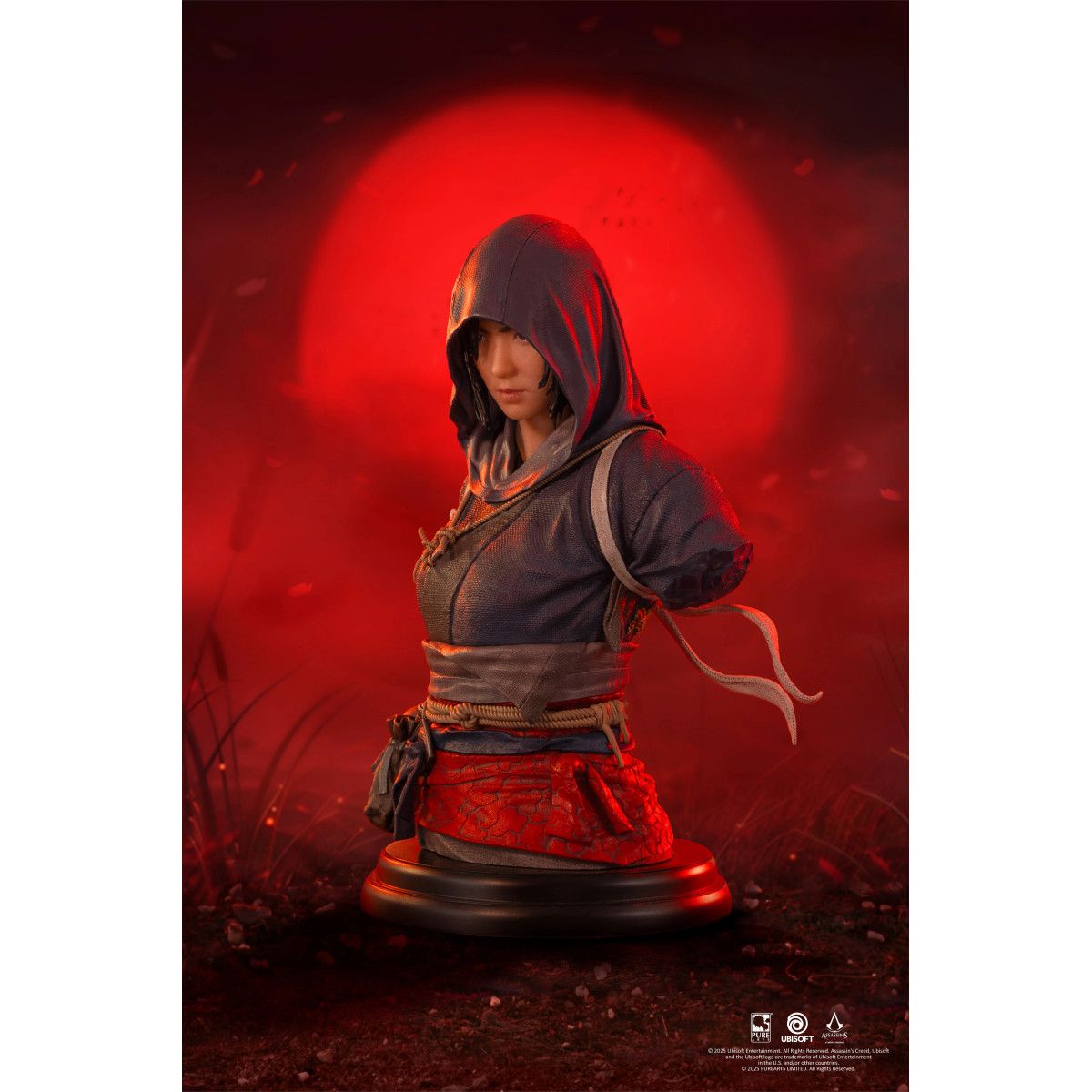 Pure Arts - Busto in scala 1/4 di Naoe - Assassin's Creed Shadows