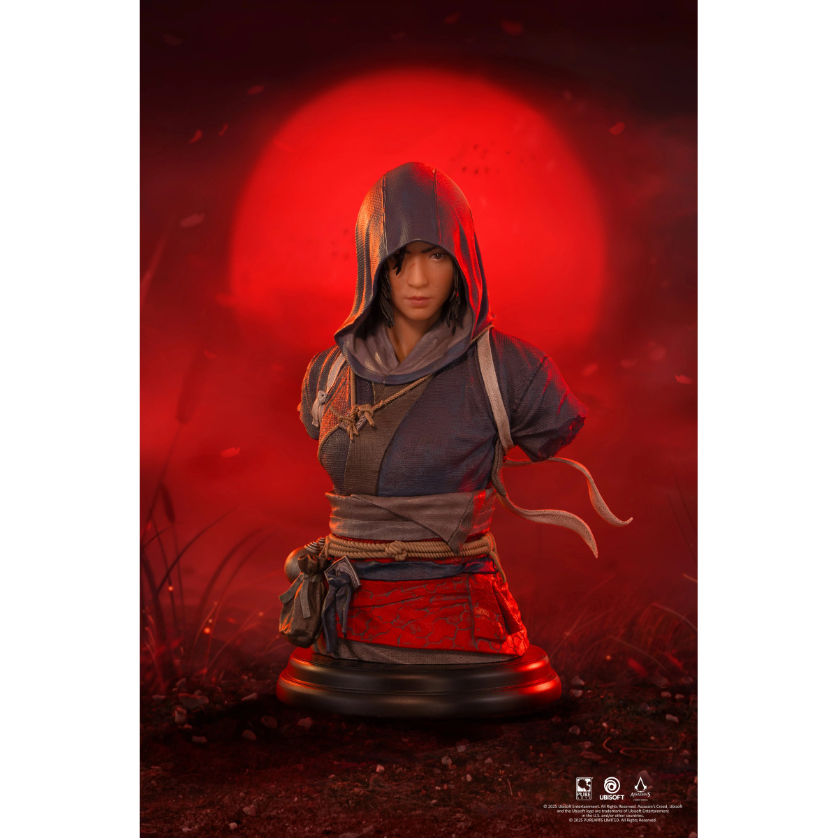 Pure Arts - Busto in scala 1/4 di Naoe - Assassin's Creed Shadows