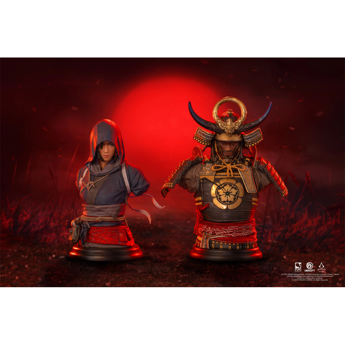 Pure Arts - Busto di Yasuke in scala 1/4 - Assassin's Creed Shadows