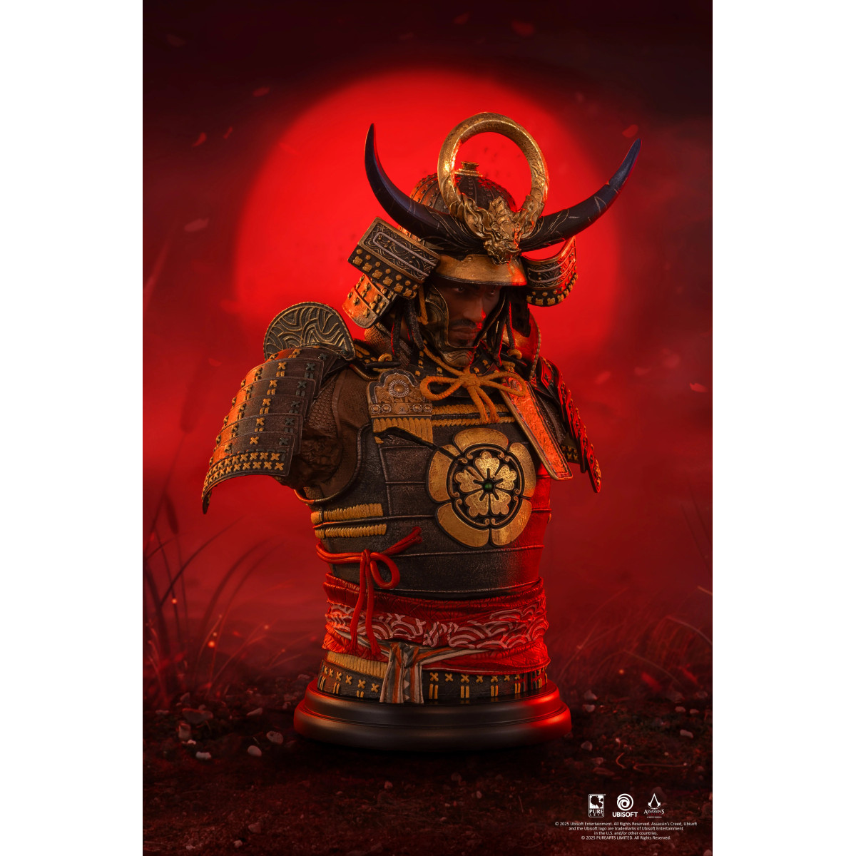 Pure Arts - Busto di Yasuke in scala 1/4 - Assassin's Creed Shadows