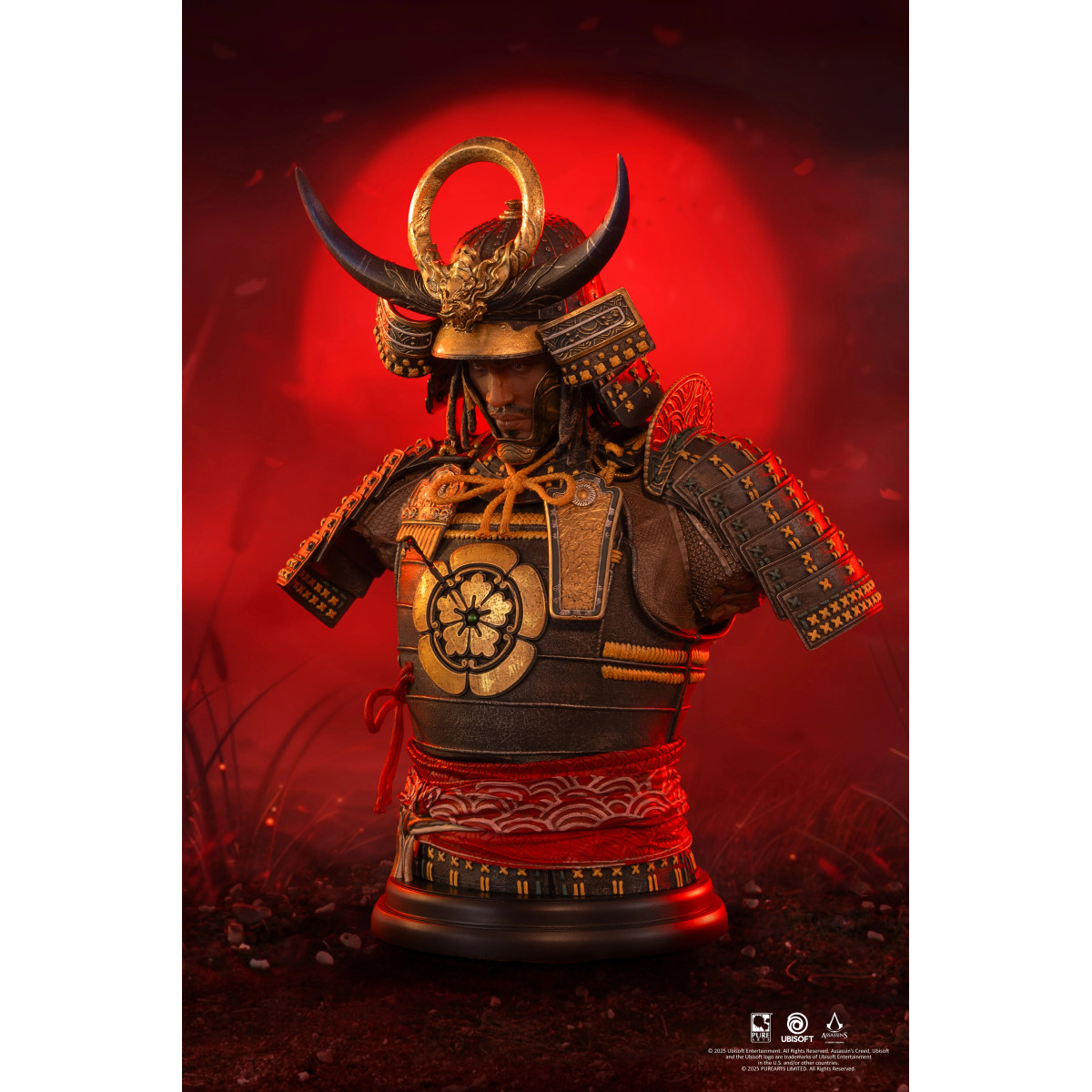 Pure Arts - Busto di Yasuke in scala 1/4 - Assassin's Creed Shadows