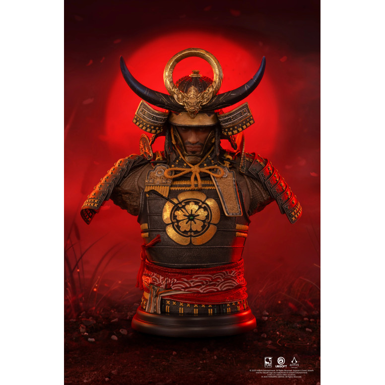 Pure Arts - Busto di Yasuke in scala 1/4 - Assassin's Creed Shadows