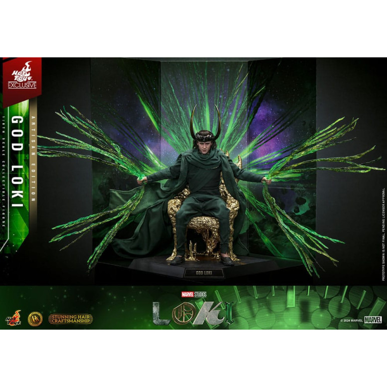 Hot toys - Dio Loki Edizione Artigianale 1/6 - Esclusiva Hot Toys
