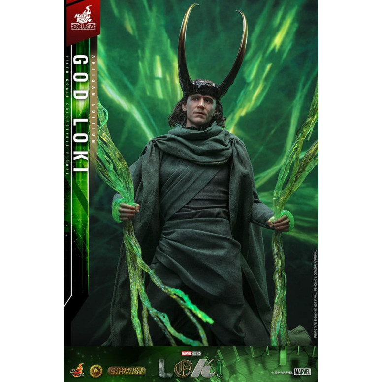 Hot toys - Dio Loki Edizione Artigianale 1/6 - Esclusiva Hot Toys