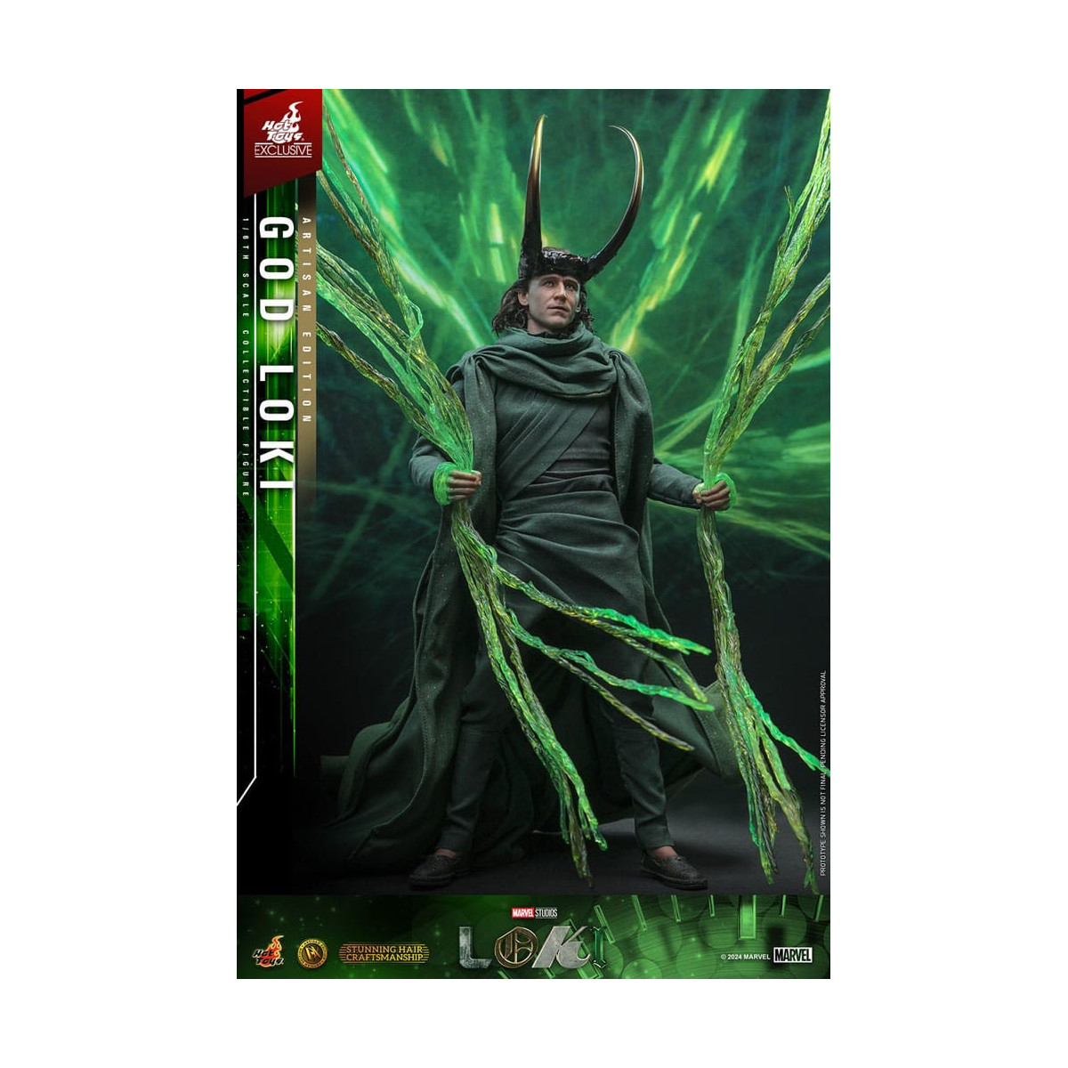 Hot toys - Dio Loki Edizione Artigianale 1/6 - Esclusiva Hot Toys