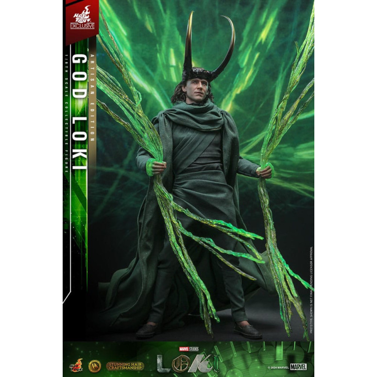 Hot toys - Dio Loki Edizione Artigianale 1/6 - Esclusiva Hot Toys