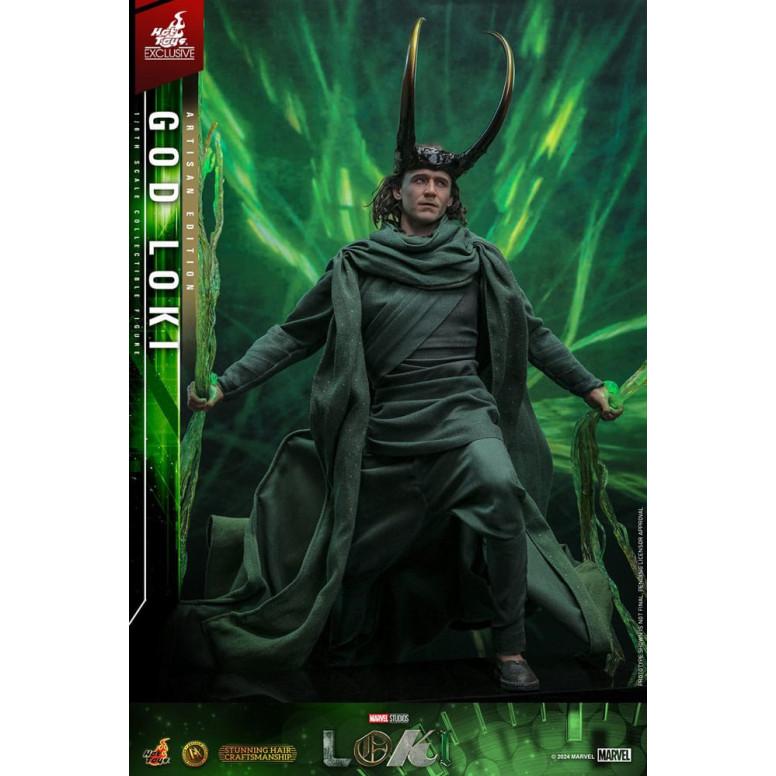 Hot toys - Dio Loki Edizione Artigianale 1/6 - Esclusiva Hot Toys