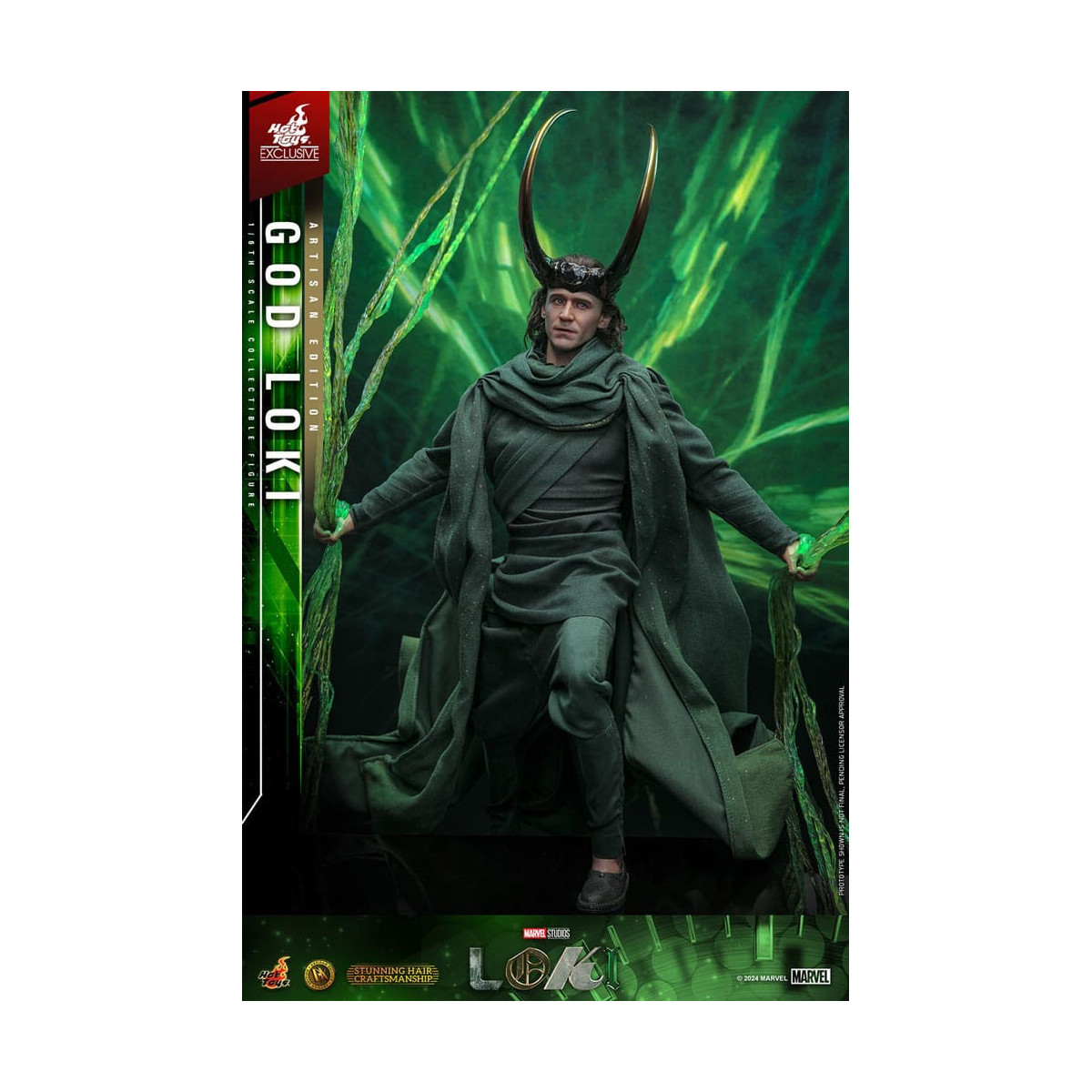 Hot toys - Dio Loki Edizione Artigianale 1/6 - Esclusiva Hot Toys