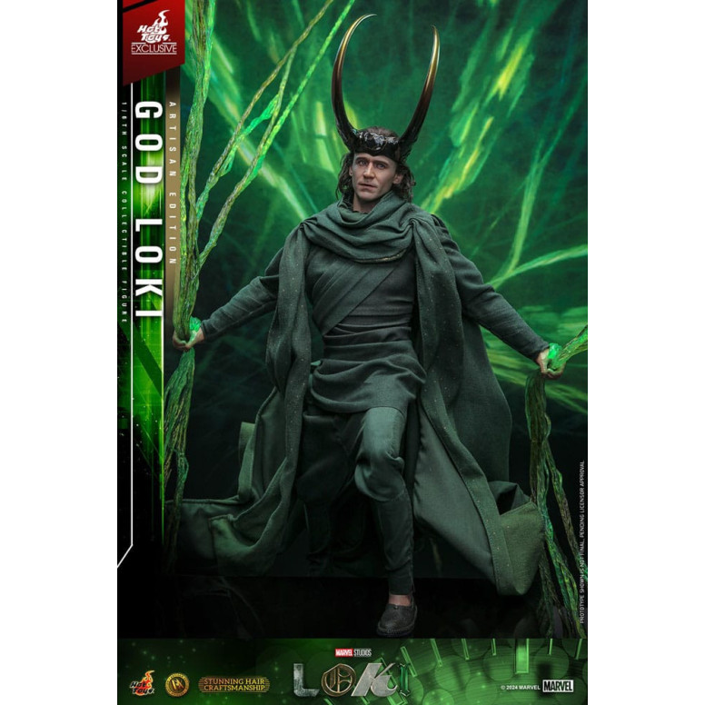 Hot toys - Dio Loki Edizione Artigianale 1/6 - Esclusiva Hot Toys