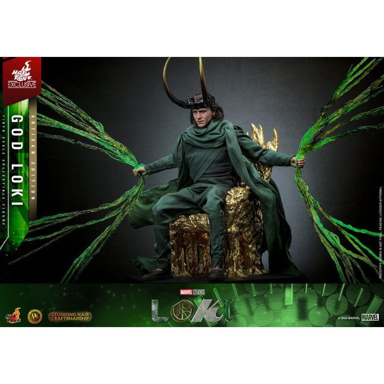 Hot toys - Dio Loki Edizione Artigianale 1/6 - Esclusiva Hot Toys