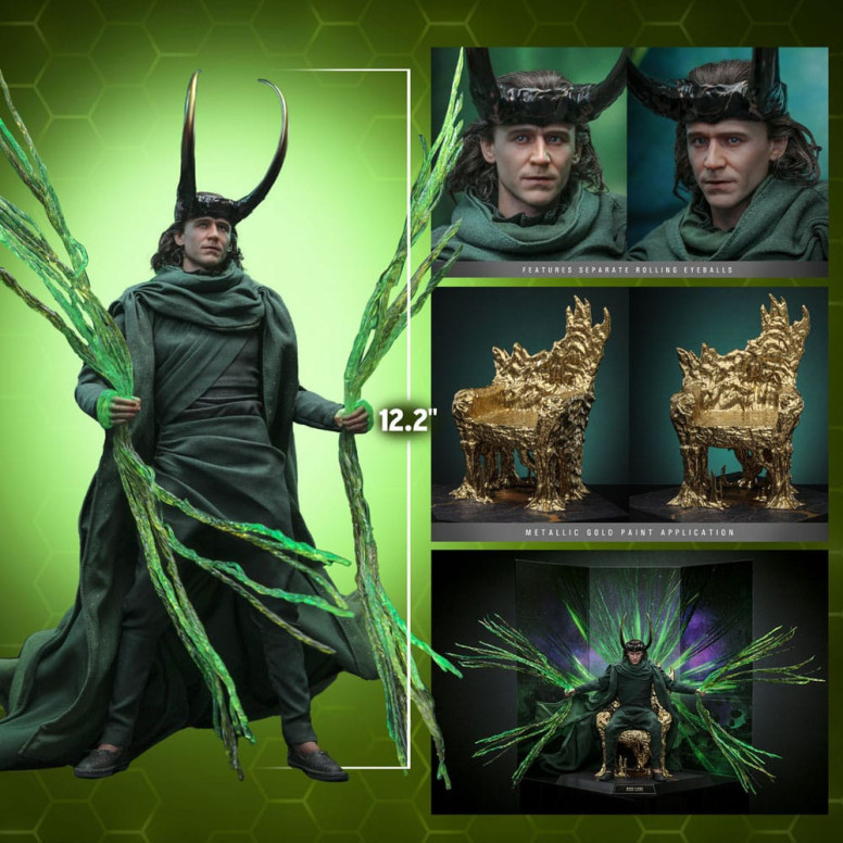 Hot toys - Dio Loki Edizione Artigianale 1/6 - Esclusiva Hot Toys
