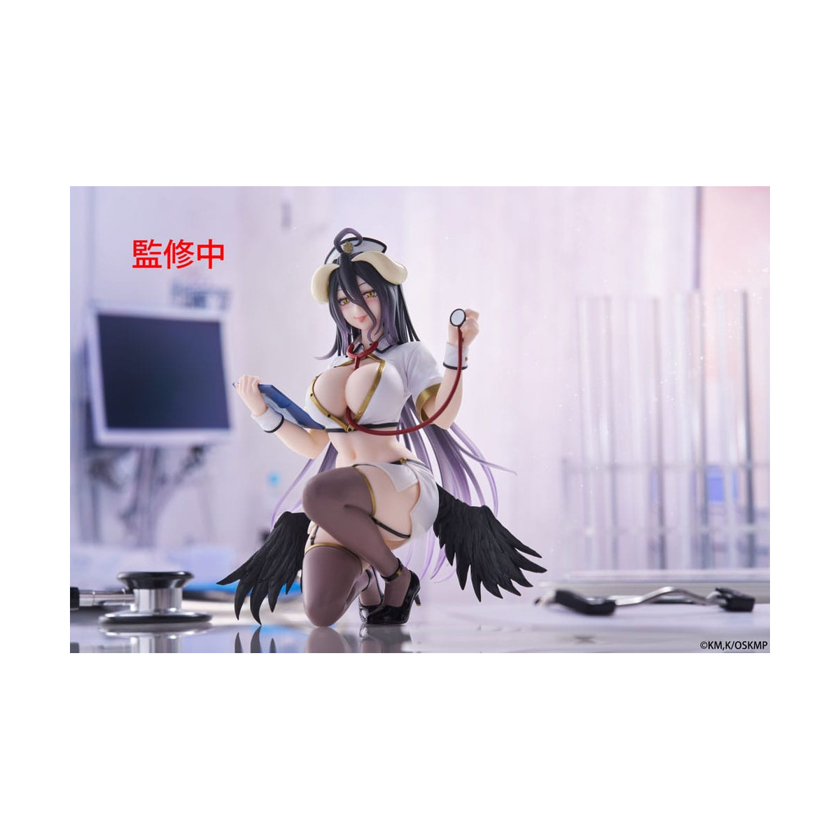 Taito - Figura da tavolo Albedo Infermiera Versione Rinnovo - Overlord