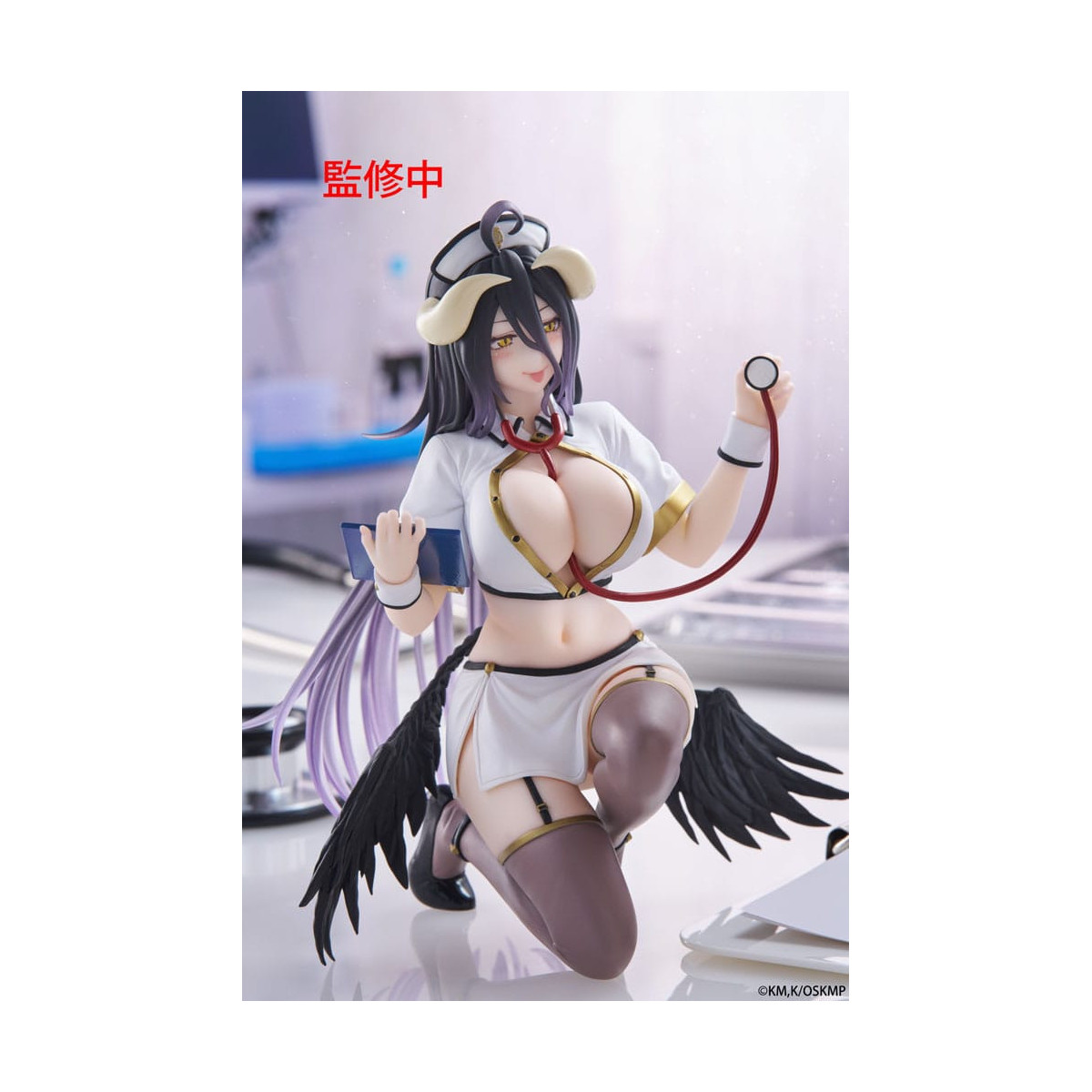 Taito - Figura da tavolo Albedo Infermiera Versione Rinnovo - Overlord