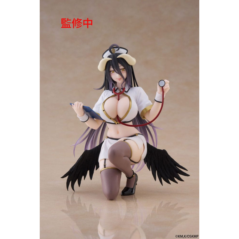 Taito - Figura da tavolo Albedo Infermiera Versione Rinnovo - Overlord