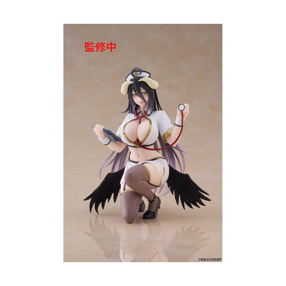 Taito - Figura da tavolo Albedo Infermiera Versione Rinnovo - Overlord