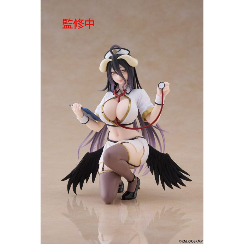 Taito - Figura da tavolo Albedo Infermiera Versione Rinnovo - Overlord