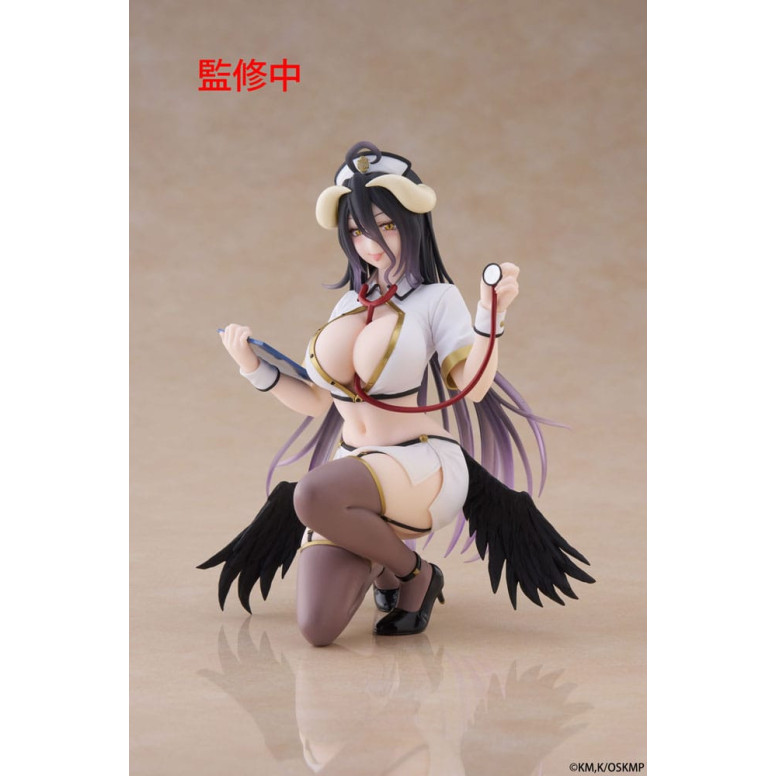 Taito - Figura da tavolo Albedo Infermiera Versione Rinnovo - Overlord