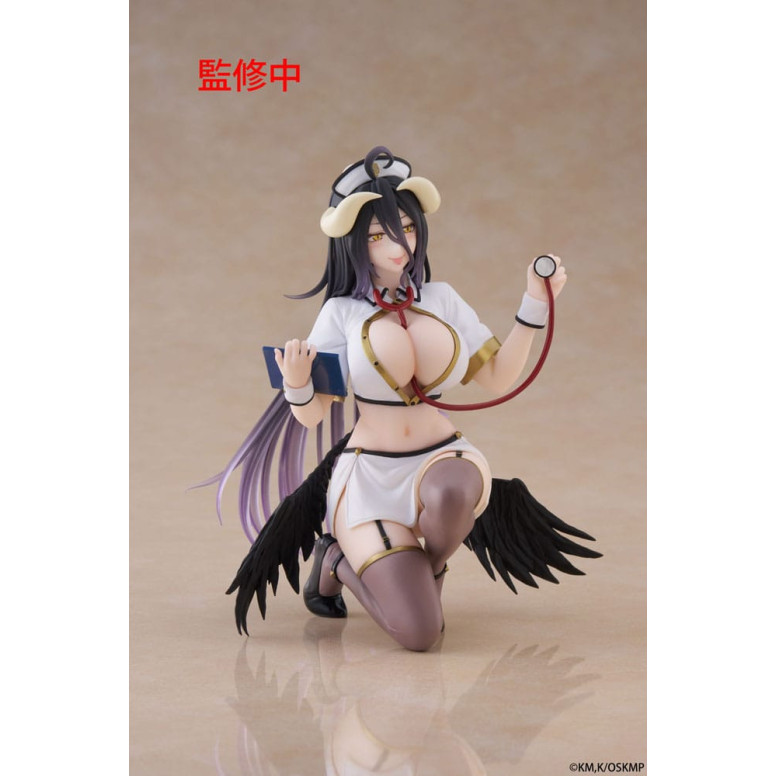 Taito - Figura da tavolo Albedo Infermiera Versione Rinnovo - Overlord