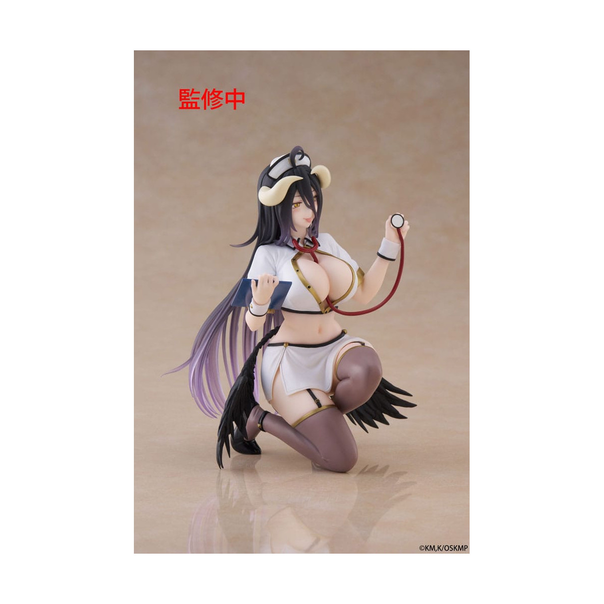 Taito - Figura da tavolo Albedo Infermiera Versione Rinnovo - Overlord