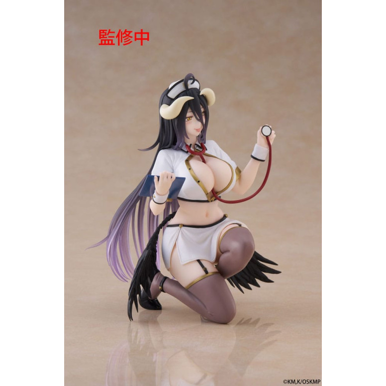 Taito - Figura da tavolo Albedo Infermiera Versione Rinnovo - Overlord