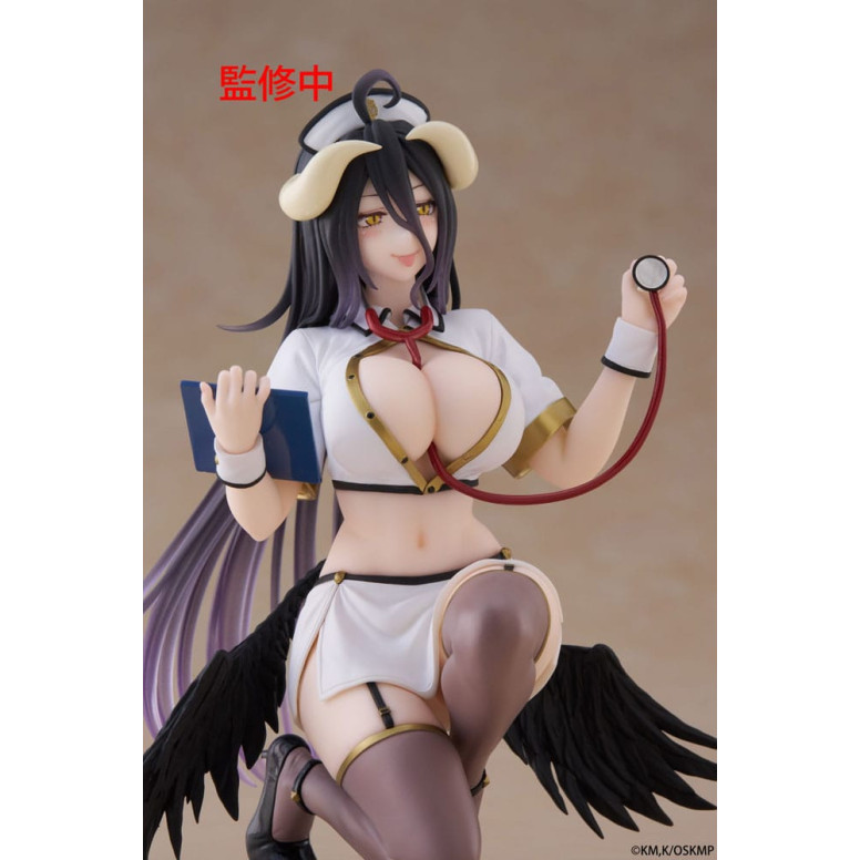 Taito - Figura da tavolo Albedo Infermiera Versione Rinnovo - Overlord