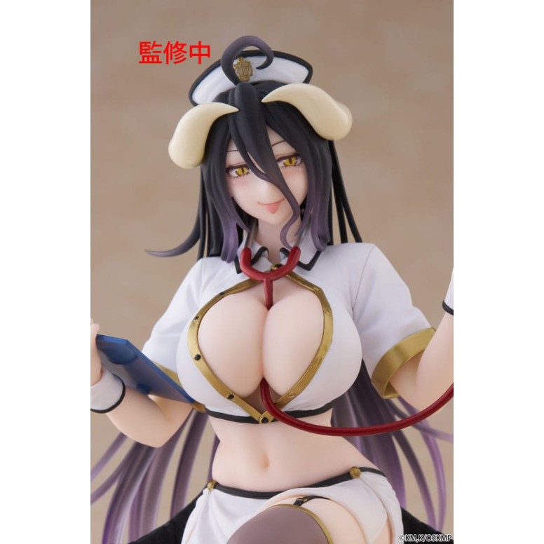 Taito - Figura da tavolo Albedo Infermiera Versione Rinnovo - Overlord