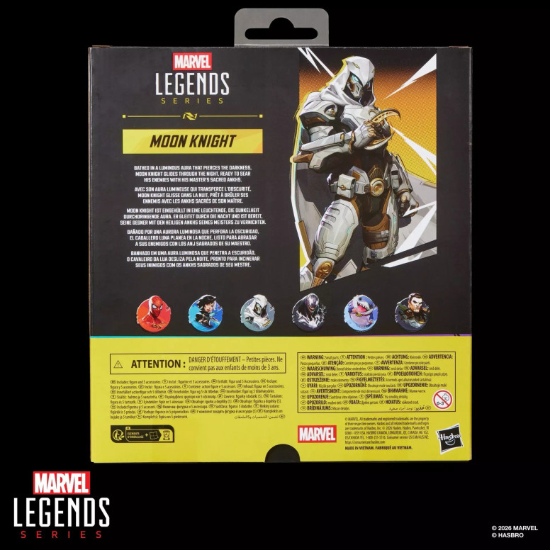 Hasbro Marvel Legends Serie Gamerverse - Moon Knight - Marvel Rivals