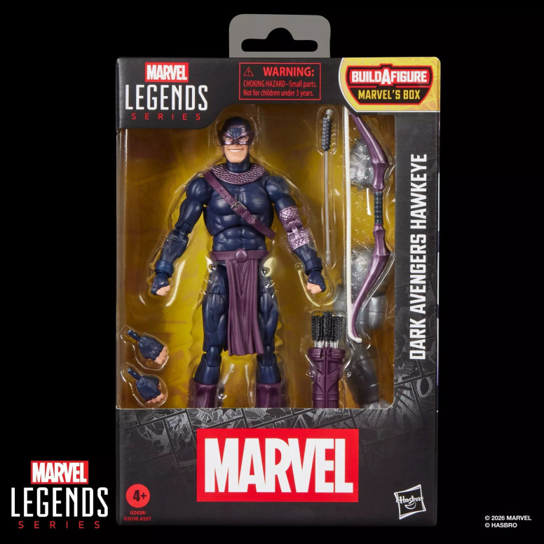 Marvel Legends - Oscuro Avengers Occhio di Falco - Scatola BAF