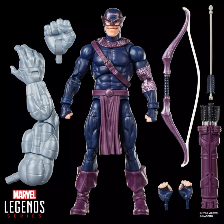 Marvel Legends - Oscuro Avengers Occhio di Falco - Scatola BAF