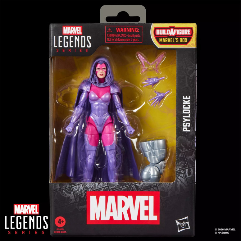 Marvel Legends - Psylocke (Epoca Outback) - Scatola BAF