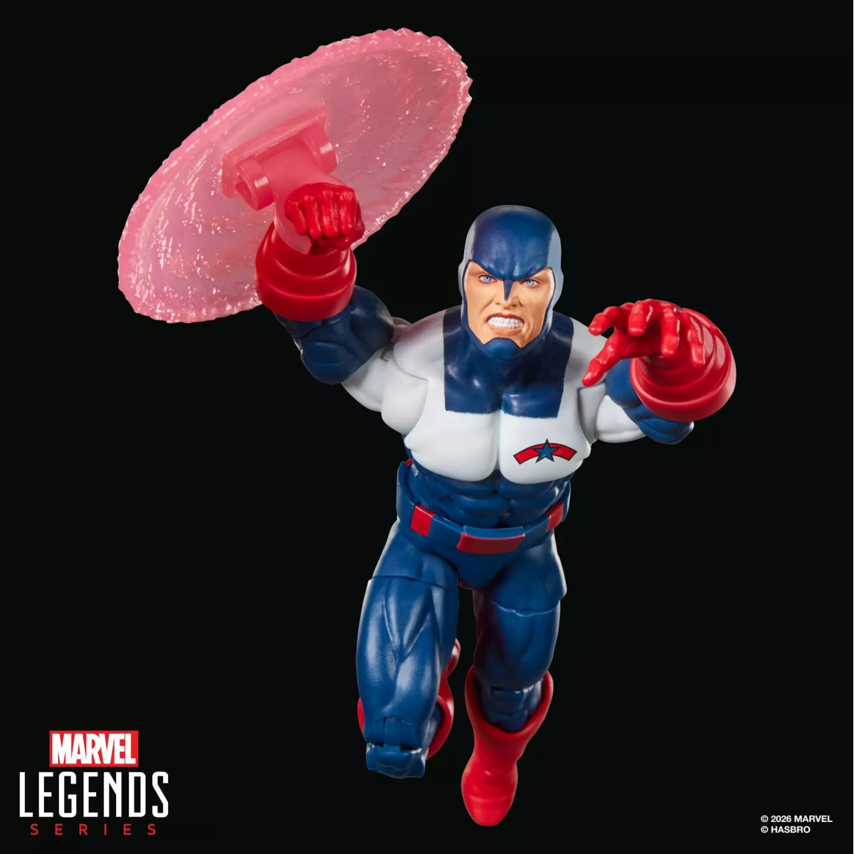 Marvel Legends - U.S. Agente (Opere di forza) - Box BAF