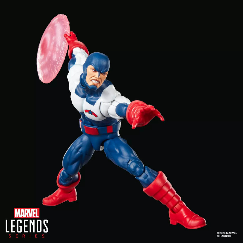 Marvel Legends - U.S. Agente (Opere di forza) - Box BAF
