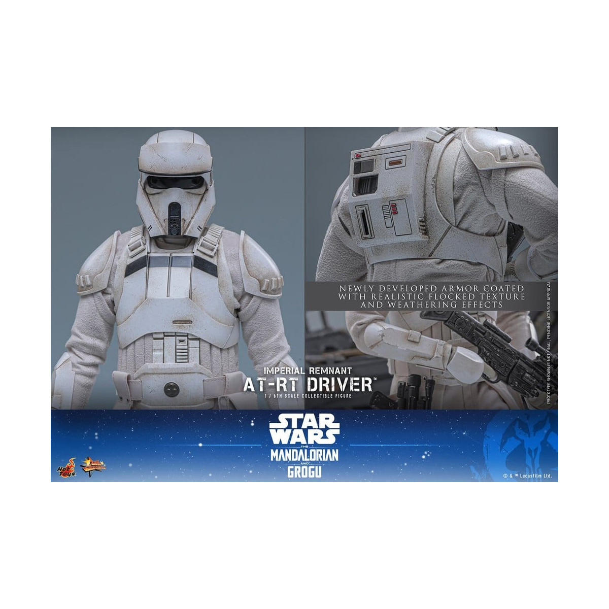 Hot Toys Star Wars - Remnant AT-RT Driver MMS 1/6 - Star Wars: The Mandalorian & Grogu