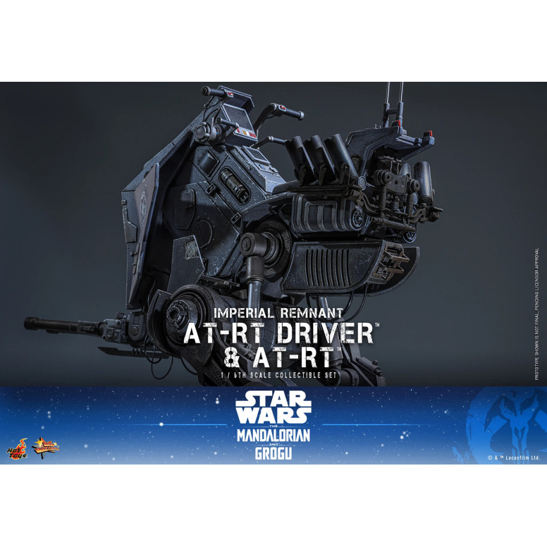 Hot Toys Star Wars - Autista AT-RT Imperial Remnant e AT-RT 60 MMS 1/6 - Star Wars: The Mandalorian & Grogu