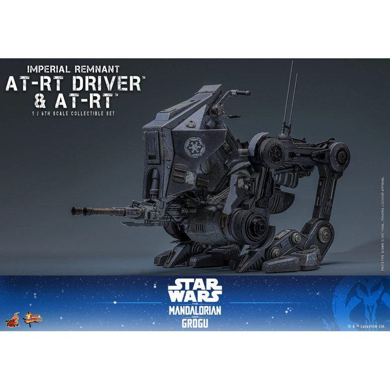 Hot Toys Star Wars - Autista AT-RT Imperial Remnant e AT-RT 60 MMS 1/6 - Star Wars: The Mandalorian & Grogu