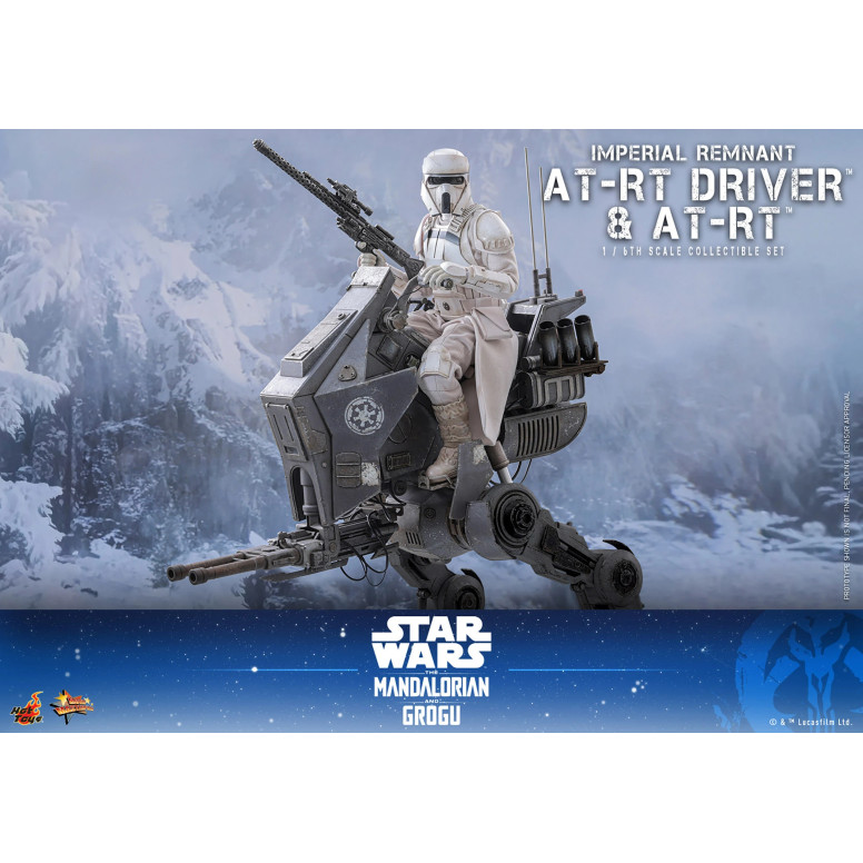 Hot Toys Star Wars - Autista AT-RT Imperial Remnant e AT-RT 60 MMS 1/6 - Star Wars: The Mandalorian & Grogu