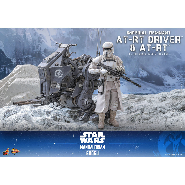 Hot Toys Star Wars - Autista AT-RT Imperial Remnant e AT-RT 60 MMS 1/6 - Star Wars: The Mandalorian & Grogu