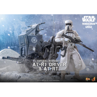 Hot Toys Star Wars - Autista AT-RT Imperial Remnant e AT-RT 60 MMS 1/6 - Star Wars: The Mandalorian & Grogu