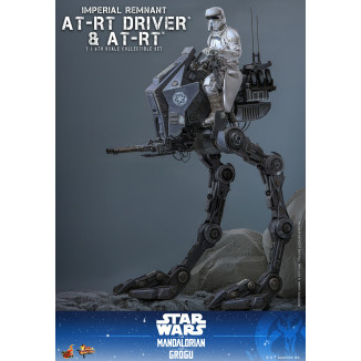 Hot Toys Star Wars - Autista AT-RT Imperial Remnant e AT-RT 60 MMS 1/6 - Star Wars: The Mandalorian & Grogu