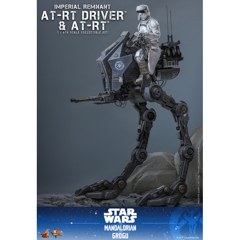Hot Toys Star Wars - Autista AT-RT Imperial Remnant e AT-RT 60 MMS 1/6 - Star Wars: The Mandalorian & Grogu