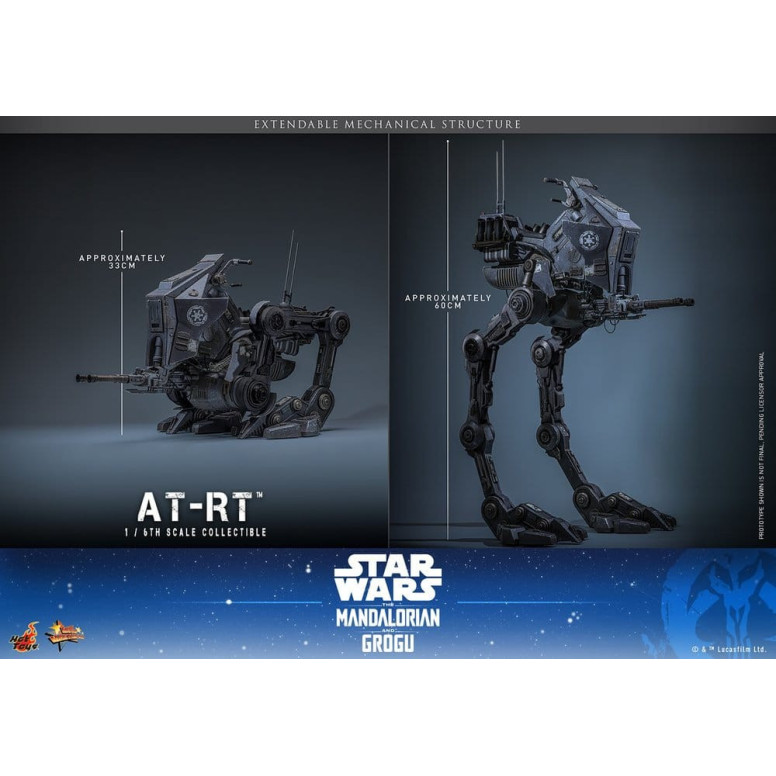 Hot Toys Star Wars - AT-RT 60 MMS 1/6 - Star Wars: The Mandalorian & Grogu