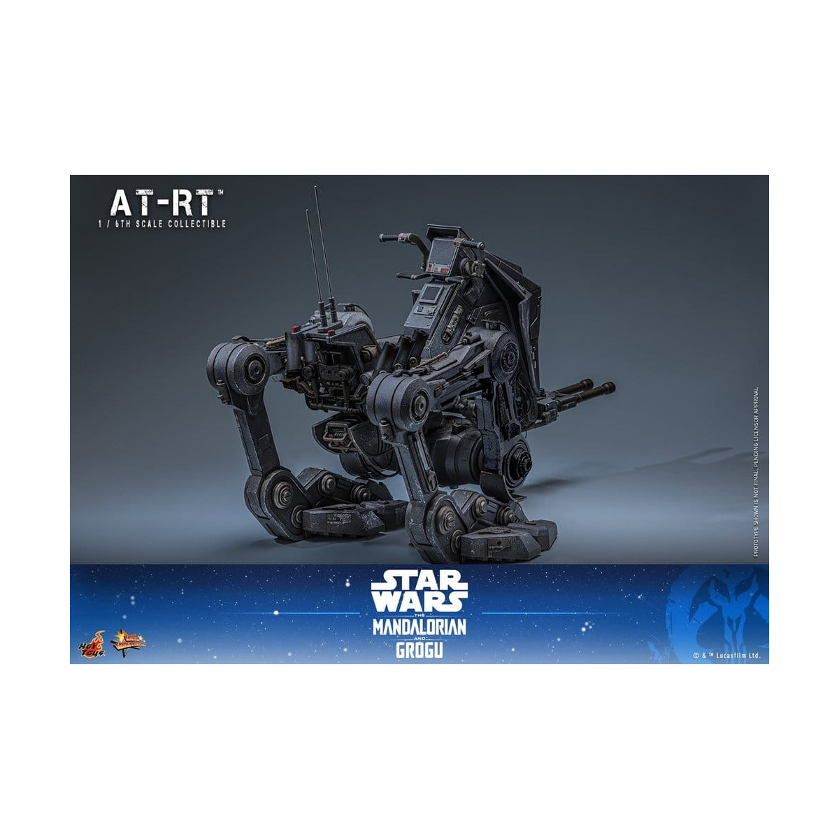 Hot Toys Star Wars - AT-RT 60 MMS 1/6 - Star Wars: The Mandalorian & Grogu
