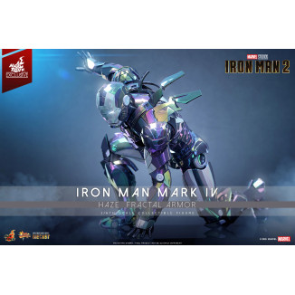 Hot Toys Iron Man 2 - Iron Man Mark IV (armatura frattale Haze) Die Cast Hot Toys Exclusive MMS 1/6