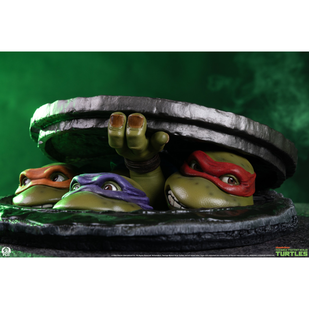 Premium Collectibles Studio PCS - TMNT: Underground Edizione da tavolo in scala 1:4 - Teenage Mutant Ninja Turtles