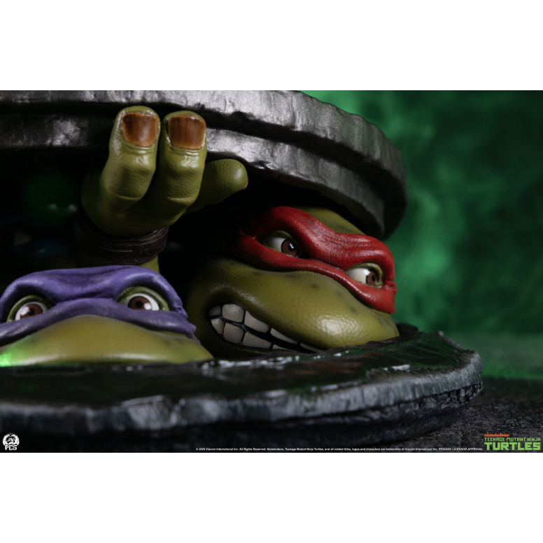 Premium Collectibles Studio PCS - TMNT: Underground Edizione da tavolo in scala 1:4 - Teenage Mutant Ninja Turtles