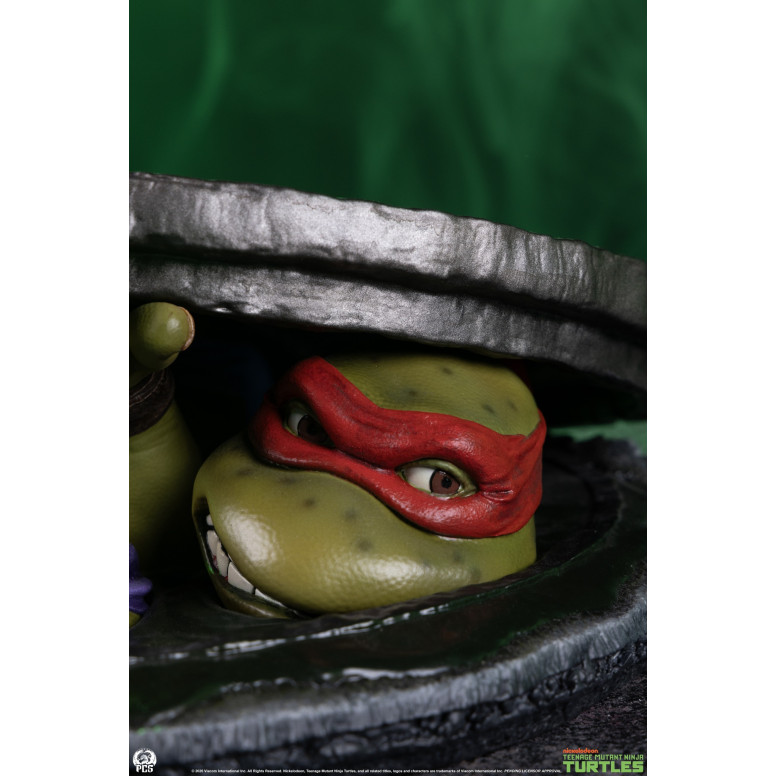 Premium Collectibles Studio PCS - TMNT: Underground Edizione da tavolo in scala 1:4 - Teenage Mutant Ninja Turtles