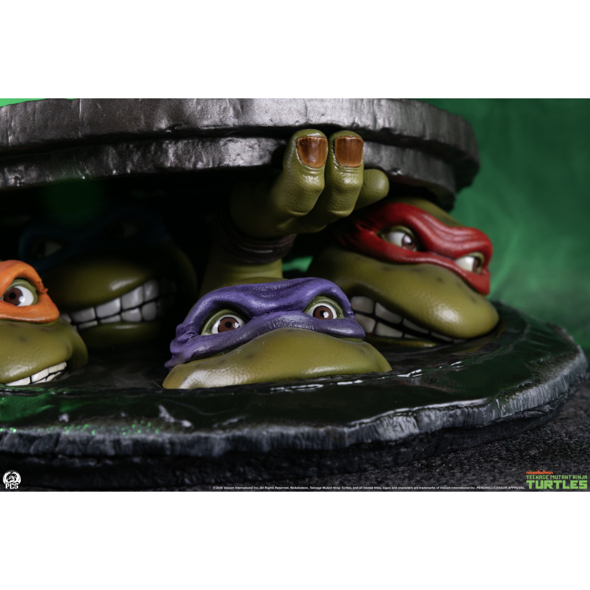Premium Collectibles Studio PCS - TMNT: Underground Edizione da tavolo in scala 1:4 - Teenage Mutant Ninja Turtles