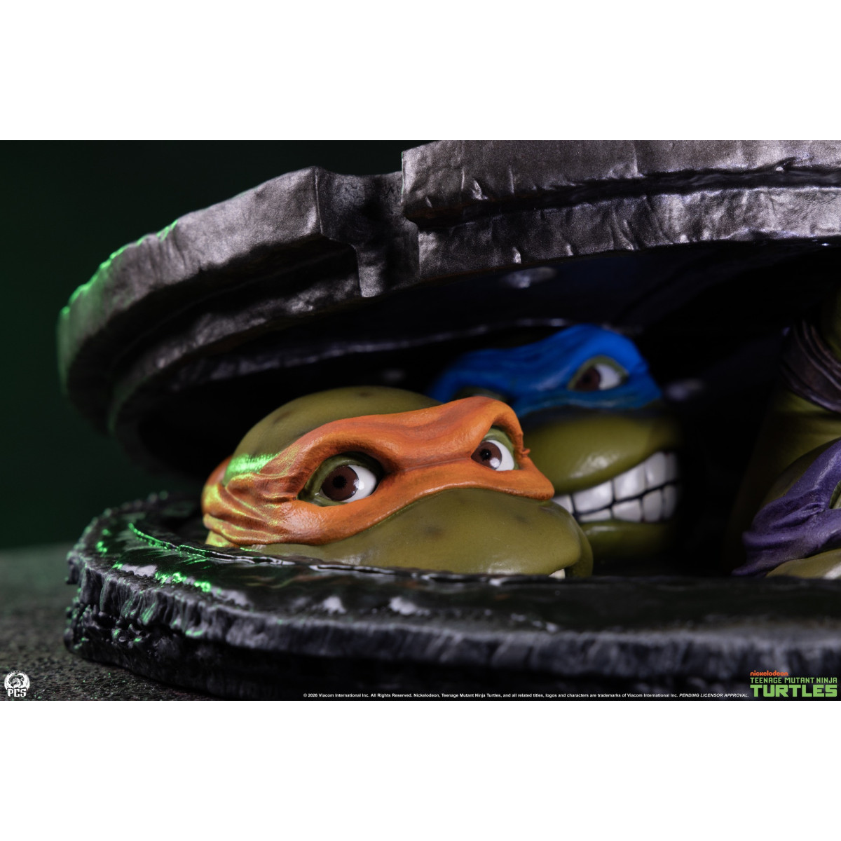 Premium Collectibles Studio PCS - TMNT: Underground Edizione da tavolo in scala 1:4 - Teenage Mutant Ninja Turtles