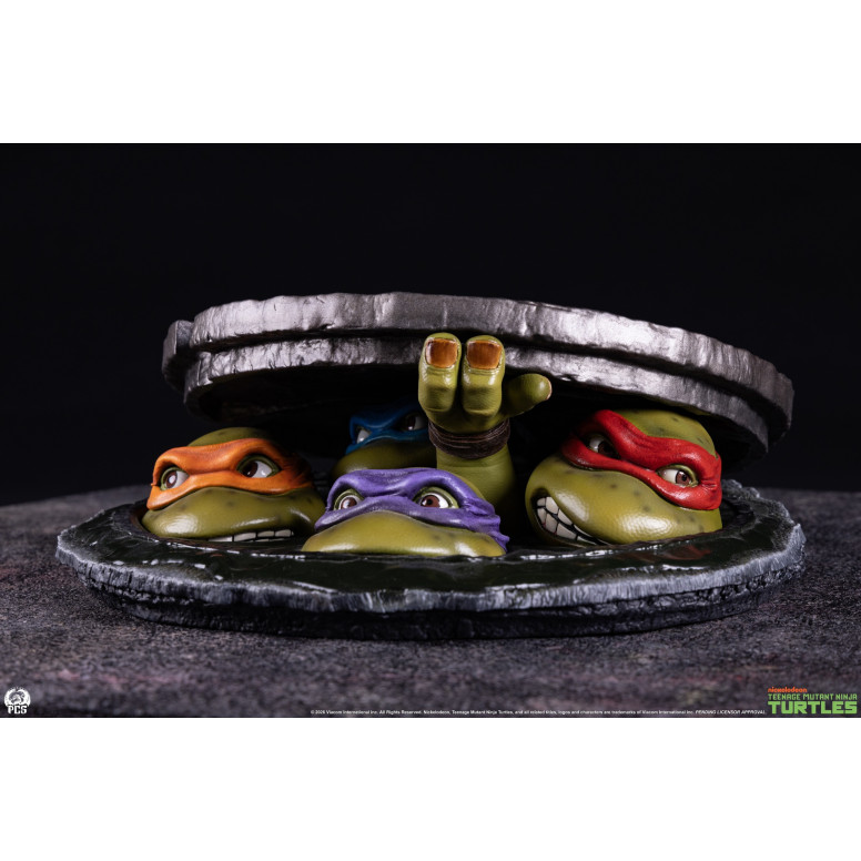 Premium Collectibles Studio PCS - TMNT: Underground Edizione da tavolo in scala 1:4 - Teenage Mutant Ninja Turtles