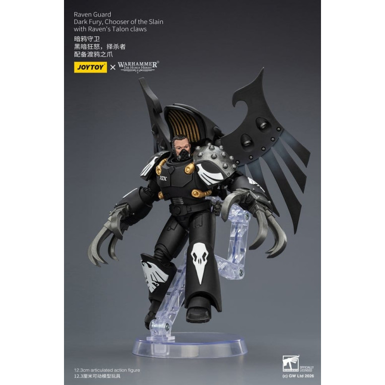 JoyToy Space Marines - Guardia del Corvo - Furia Oscura, Prescelta dei Slain 1/18 - Warhammer 40k